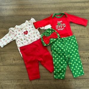 My first Christmas outfit bundle